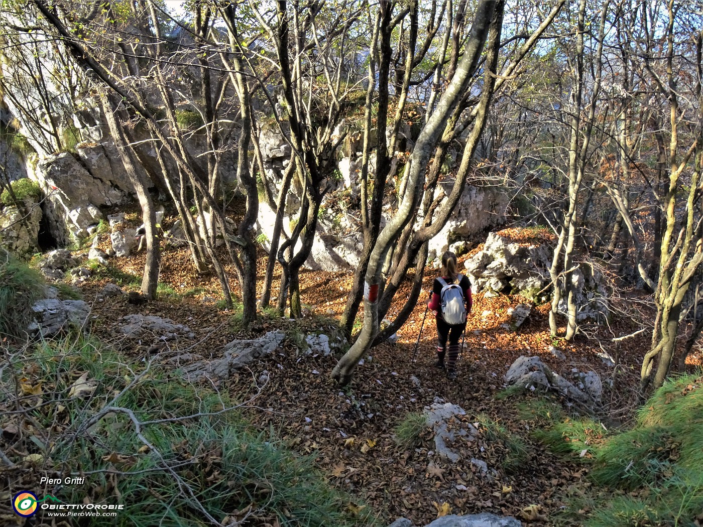 40 Superiamo dall'esterno  a lato il Buco della Carolina.JPG